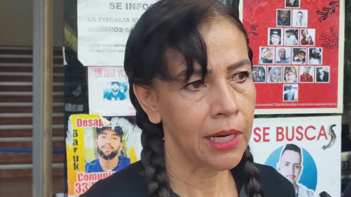 Lorena hermana de Yolanda mujer desaparecida